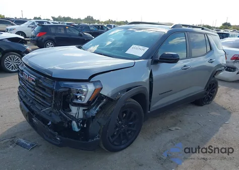 2026 GMC Terrain Fwd Elevation from USA, damaged, VIN 3GKALMEG6TL153096